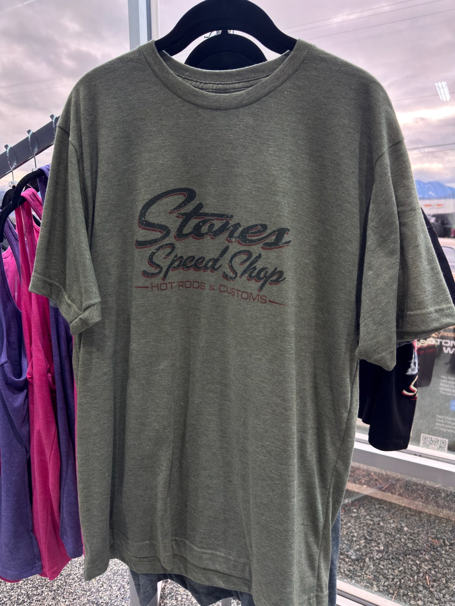 Stones Classic Logo on a Coloured Tee