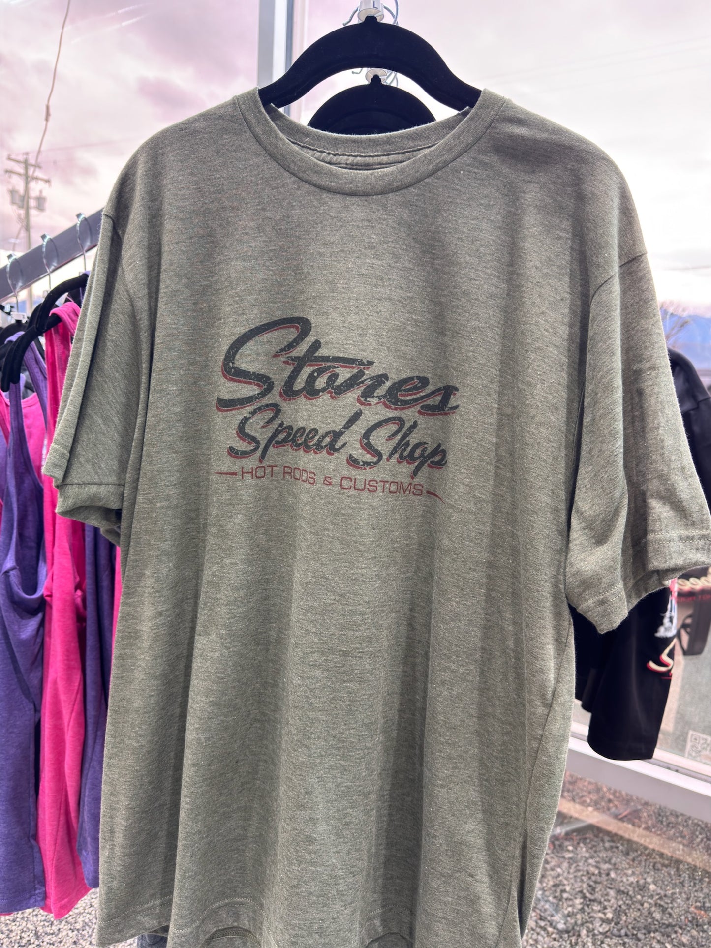 Stones Classic Logo on a Coloured Tee