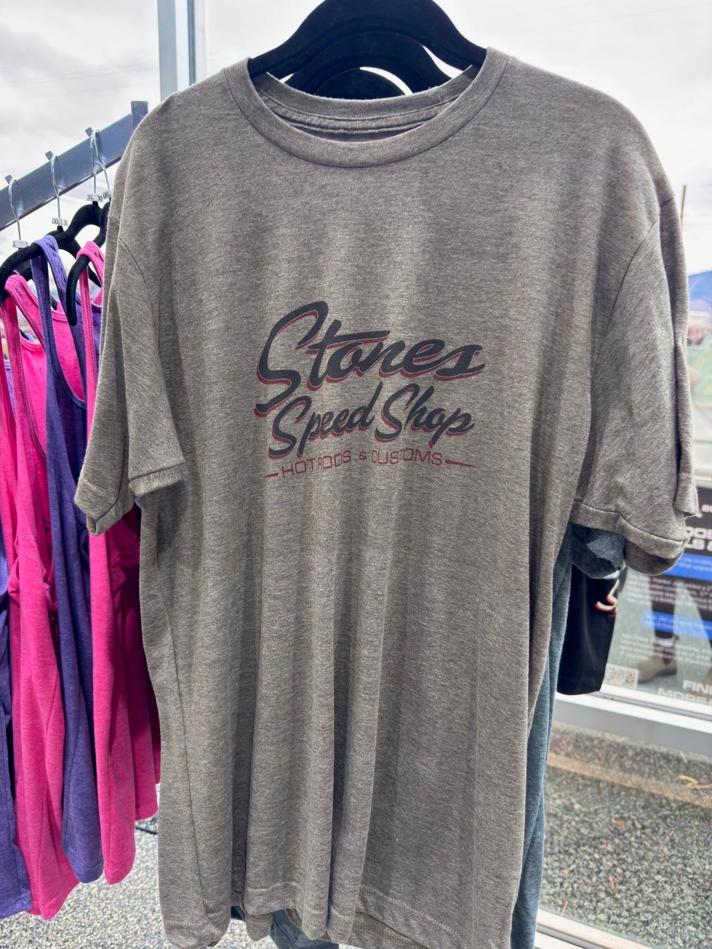 Stones Classic Logo on a Coloured Tee