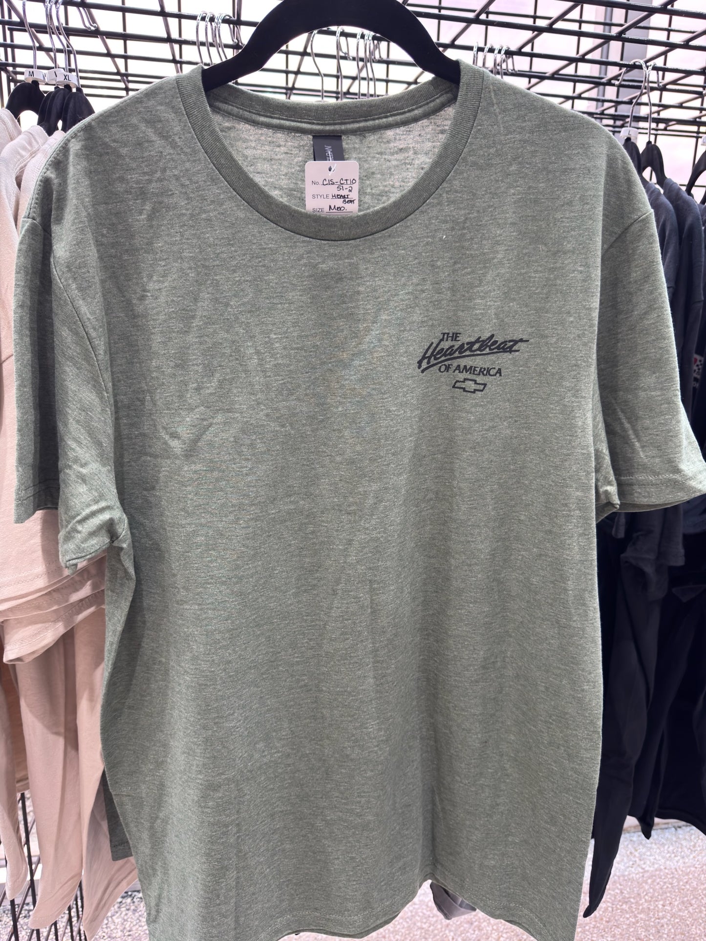 A Limited Collection of Classic Hotrod–Style T-shirts.