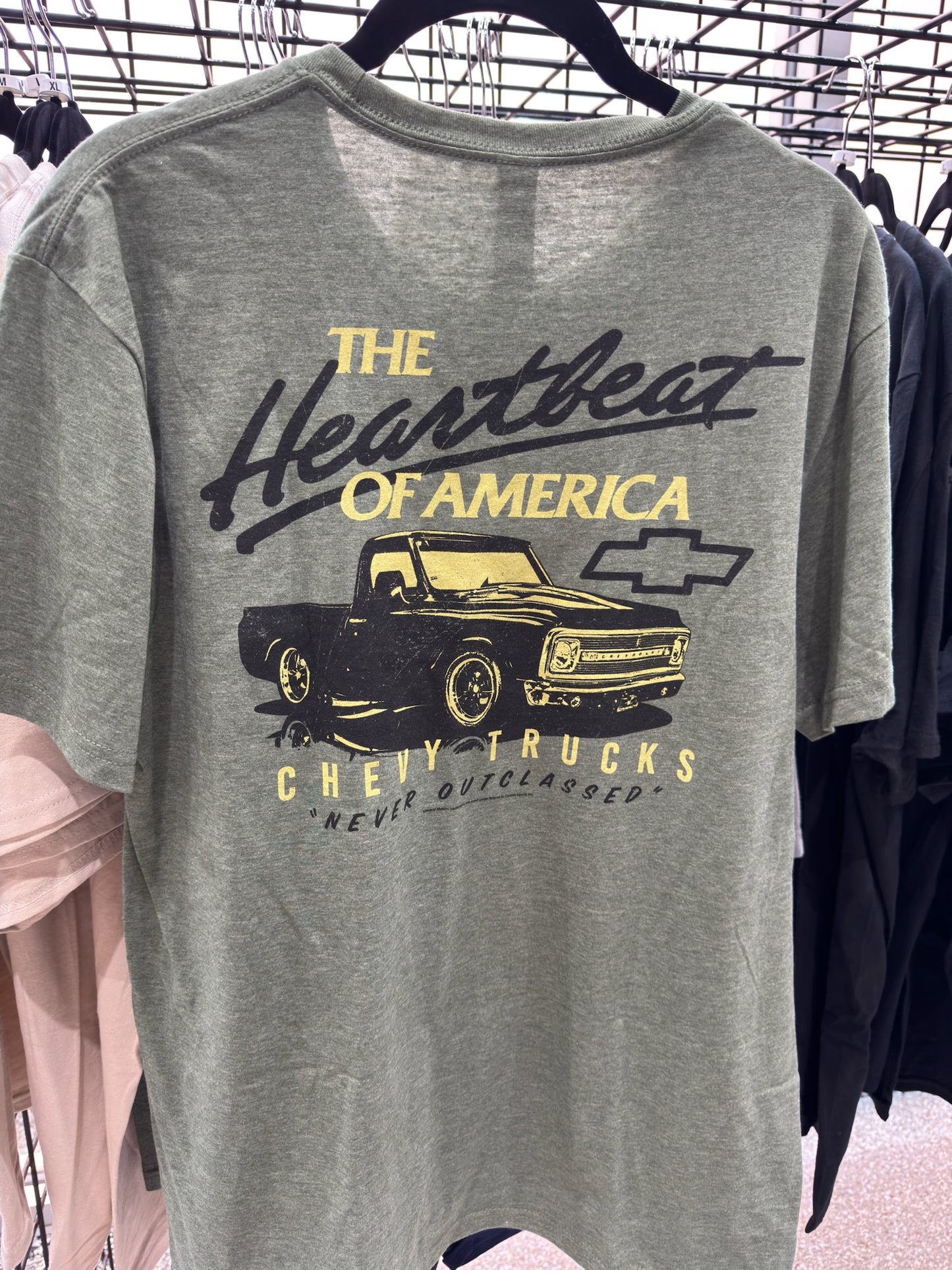 A Limited Collection of Classic Hotrod–Style T-shirts.