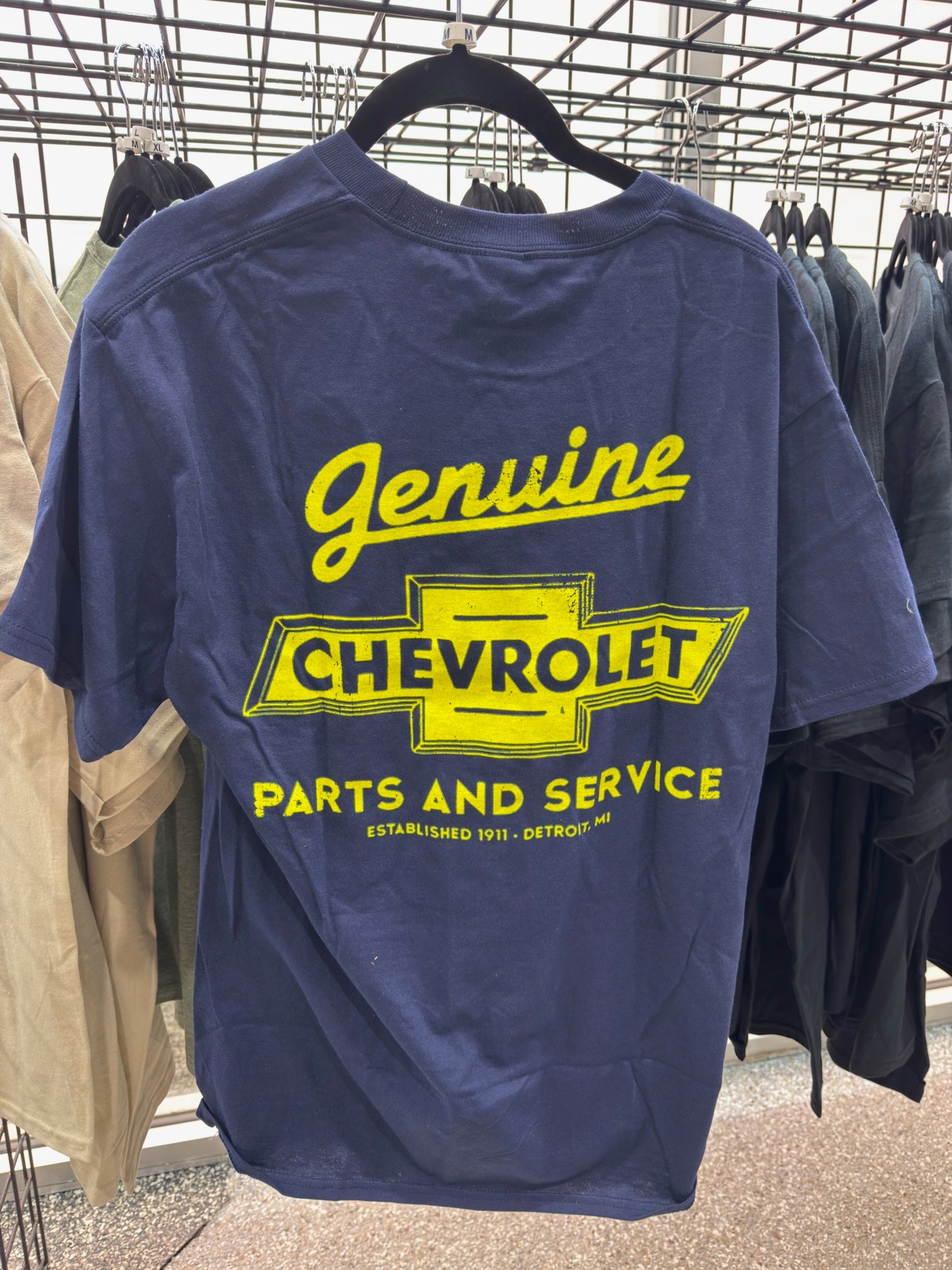 A Limited Collection of Classic Hotrod–Style T-shirts.