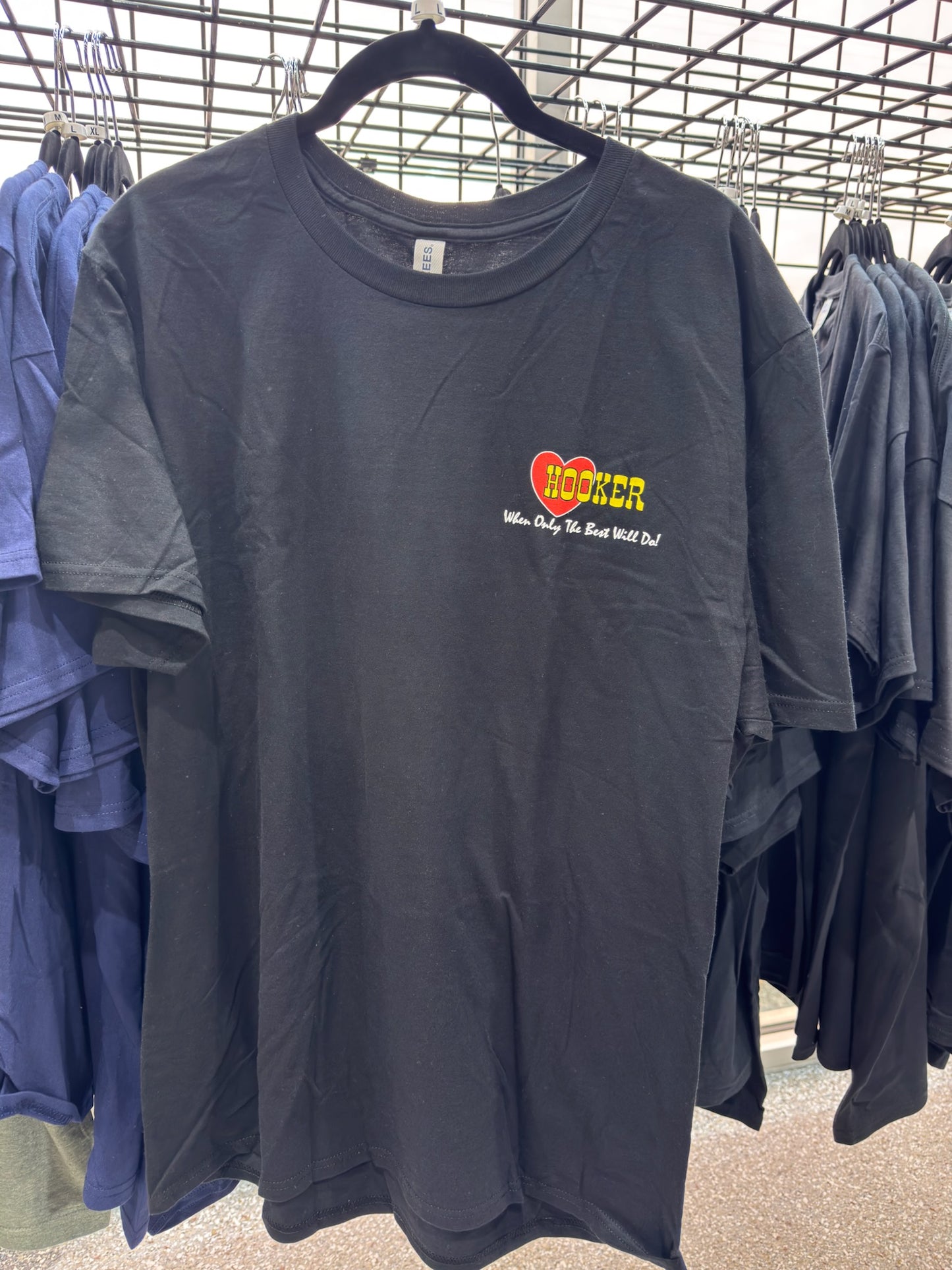 A Limited Collection of Classic Hotrod–Style T-shirts.