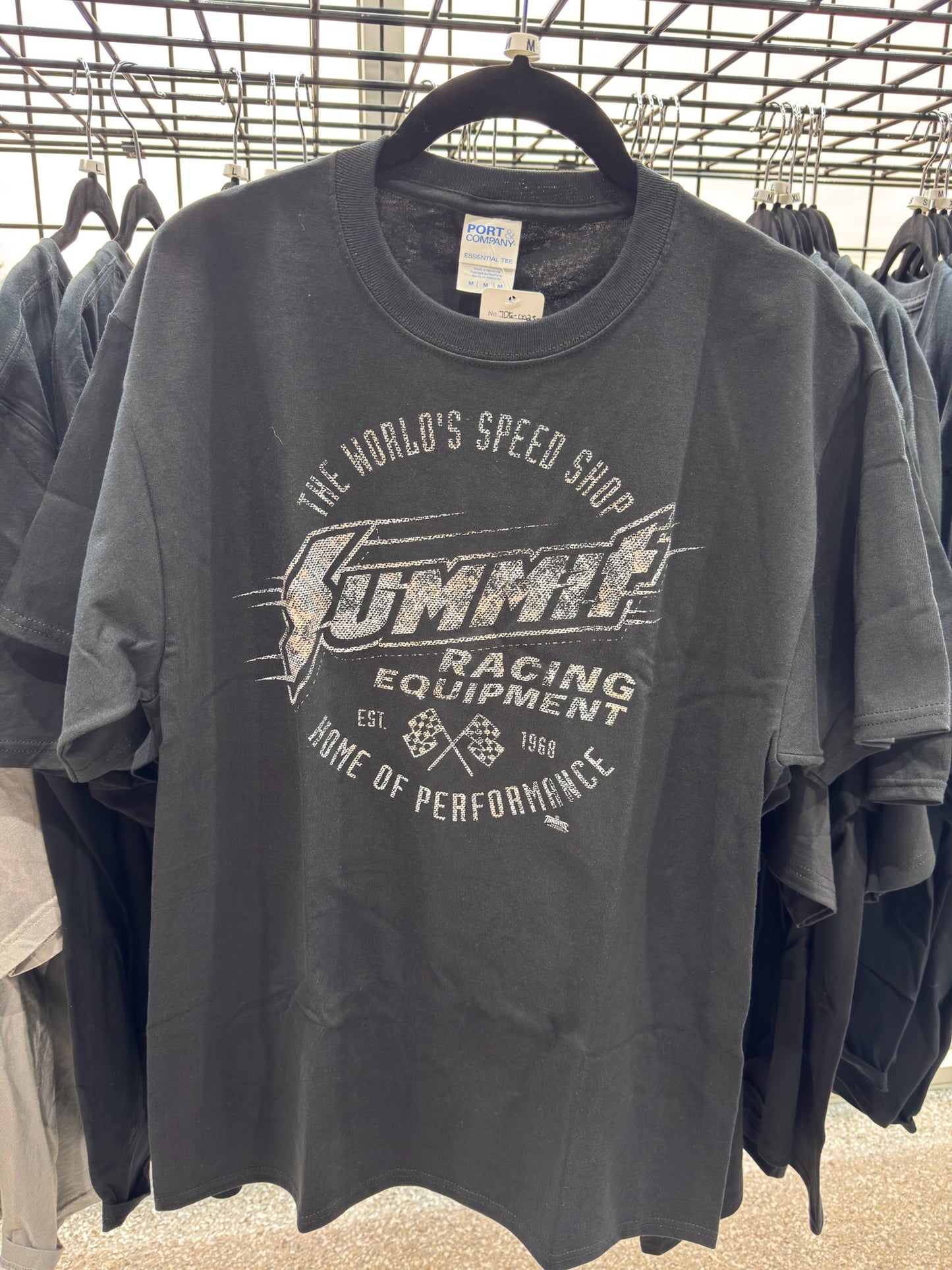 A Limited Collection of Classic Hotrod–Style T-shirts.